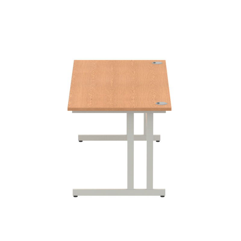 impulse 1800mm straight desk cantilever leg