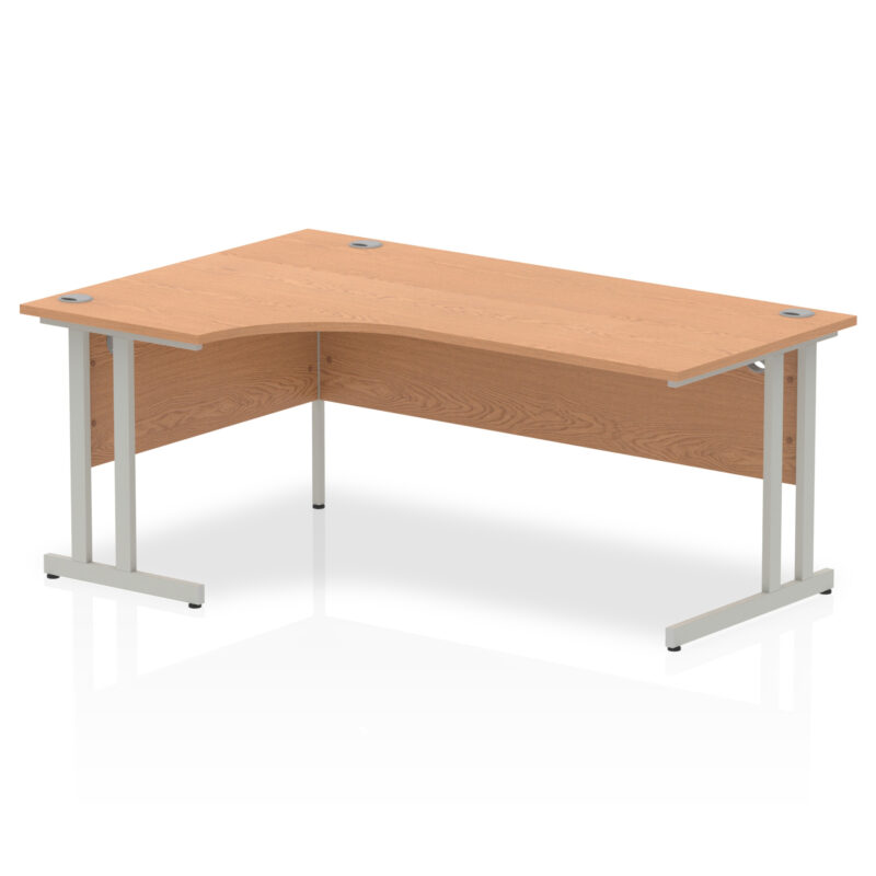 impulse 1800mm left crescent desk cantilever leg