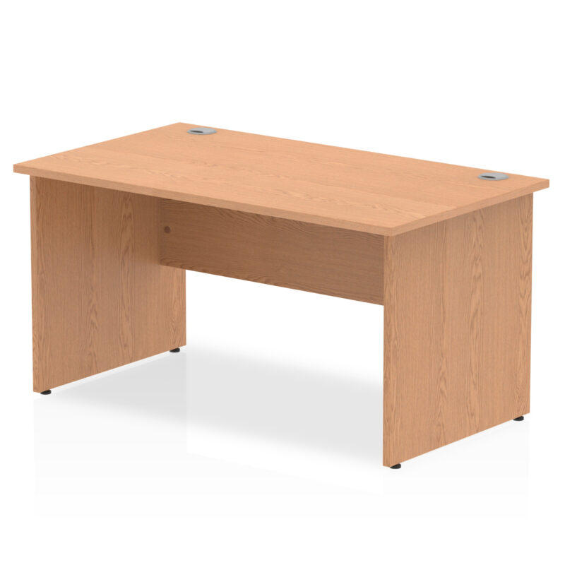 impulse 1400mm straight desk panel end leg