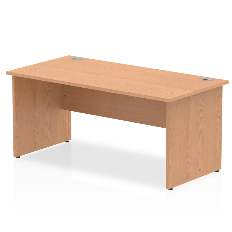 impulse 1600mm straight desk panel end leg