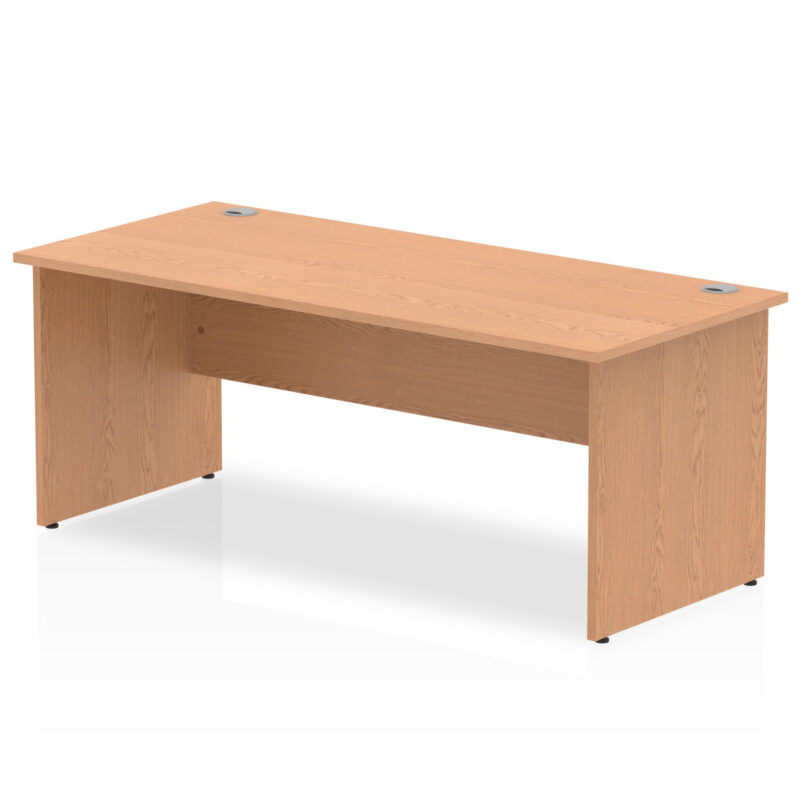 impulse 1800mm straight desk panel end leg