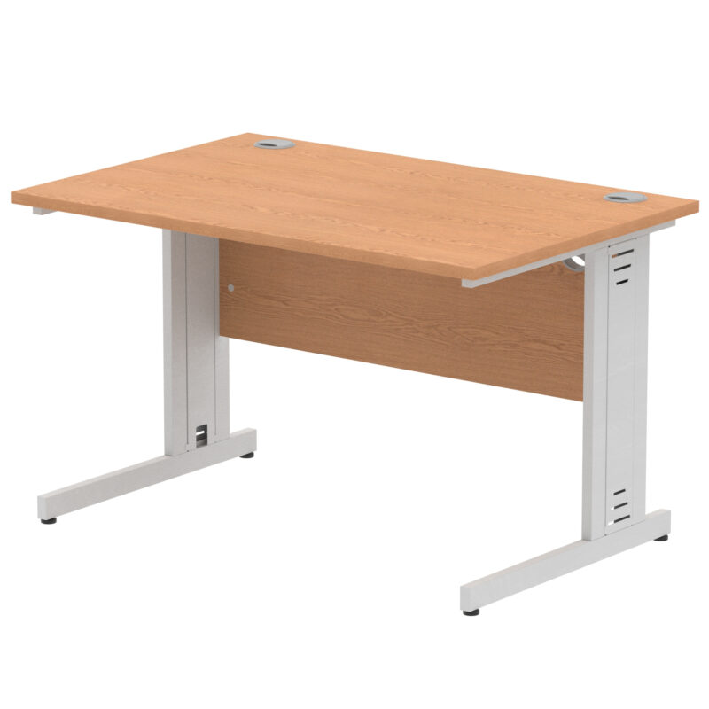 impulse 1200mm straight desk cable managed leg