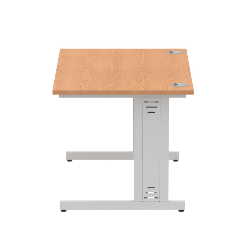 impulse 1200mm straight desk cable managed leg