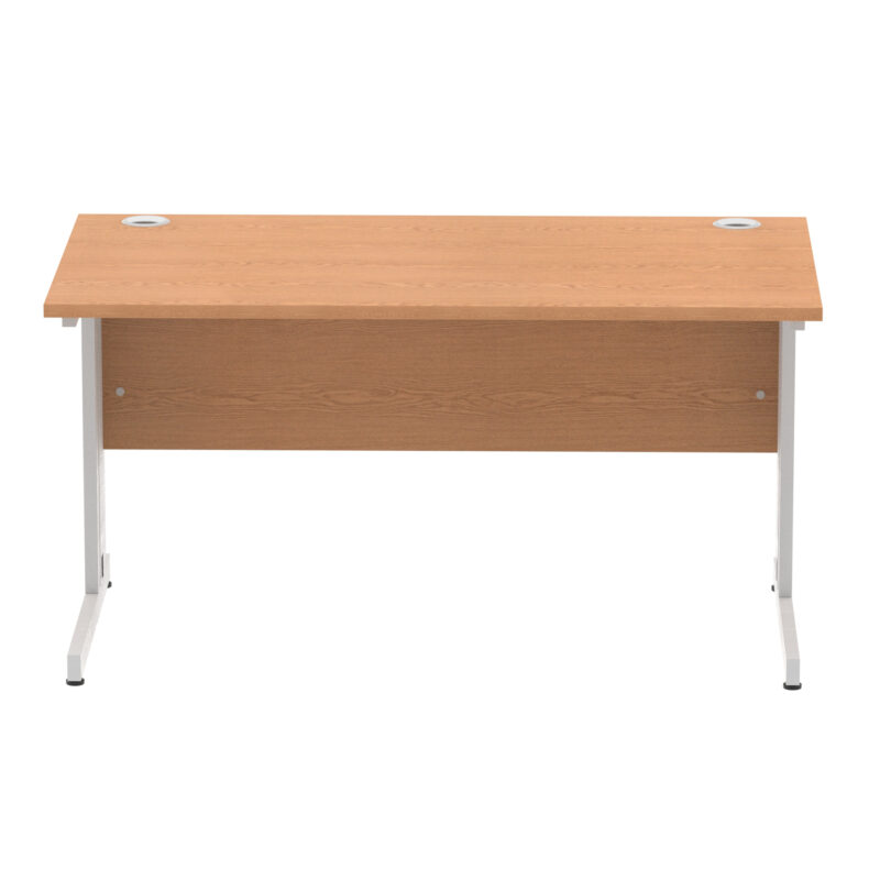 impulse 1400mm straight desk cable managed leg