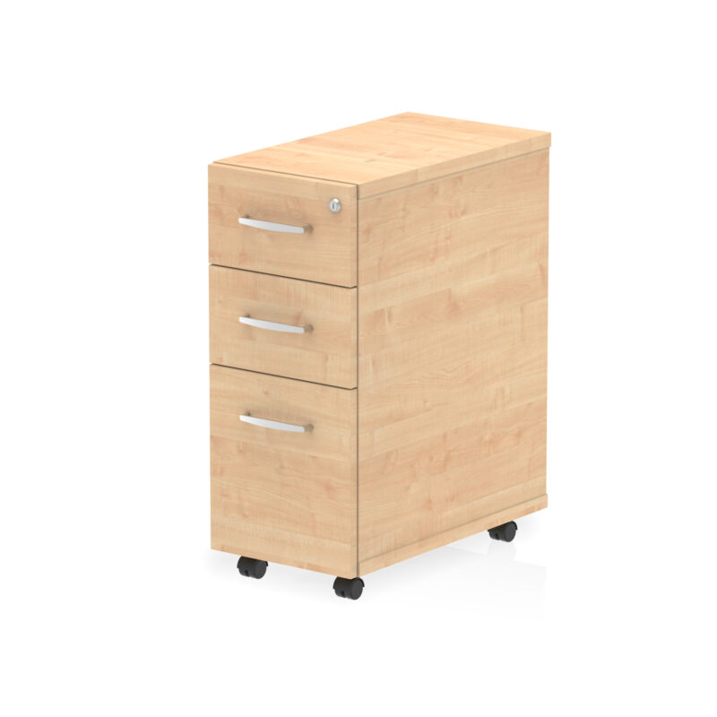impulse narrow under desk pedestal