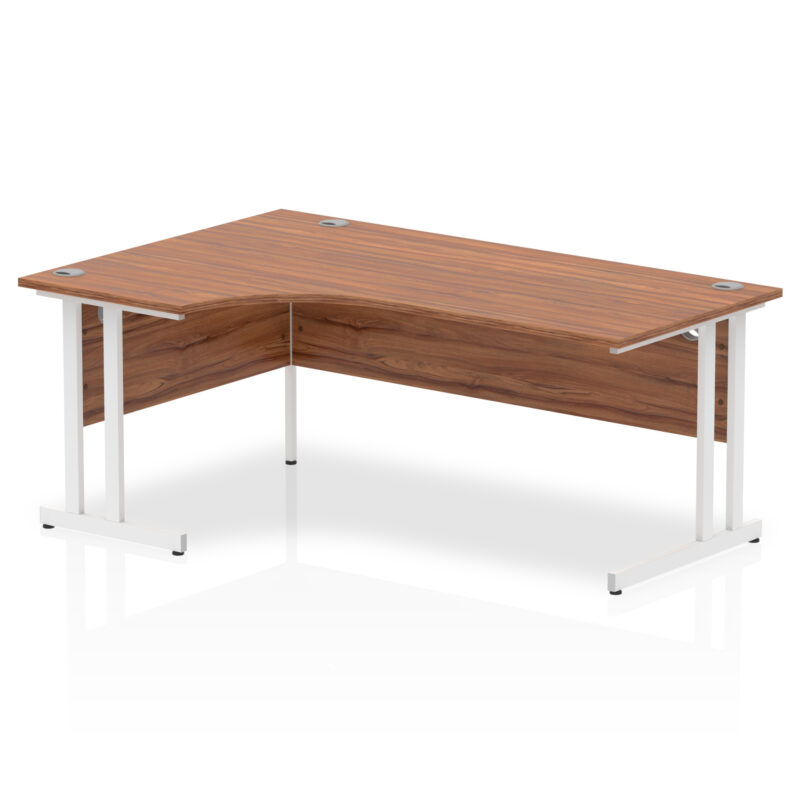 impulse 1800mm left crescent desk cantilever leg