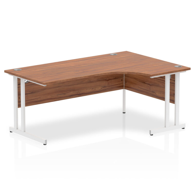 impulse 1800mm right crescent desk cantilever leg