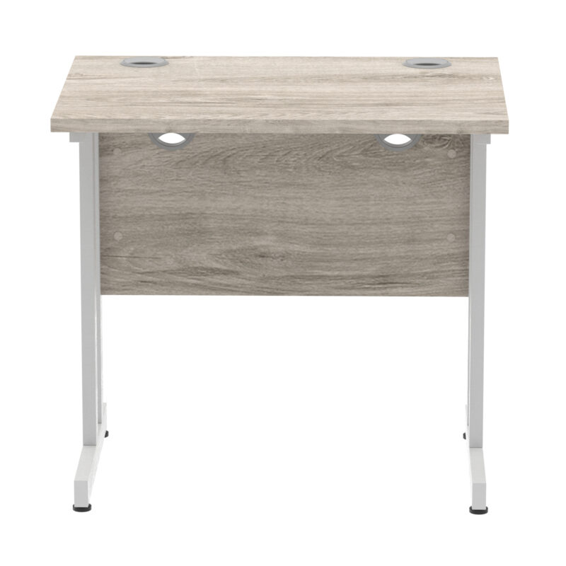 impulse 800mm slimline desk cantilever leg