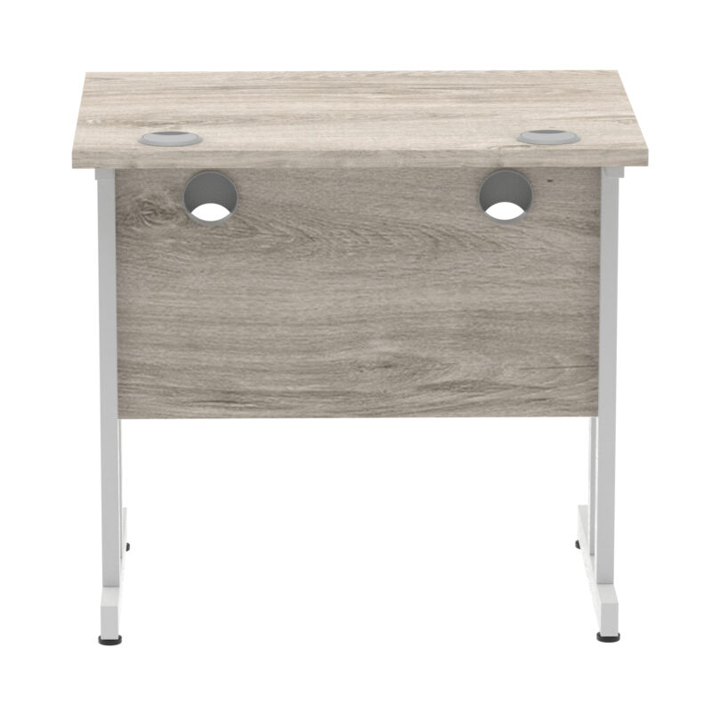 impulse 800mm slimline desk cantilever leg