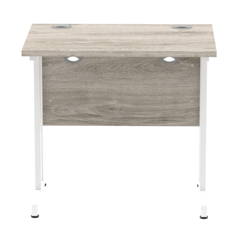impulse 800mm slimline desk cantilever leg