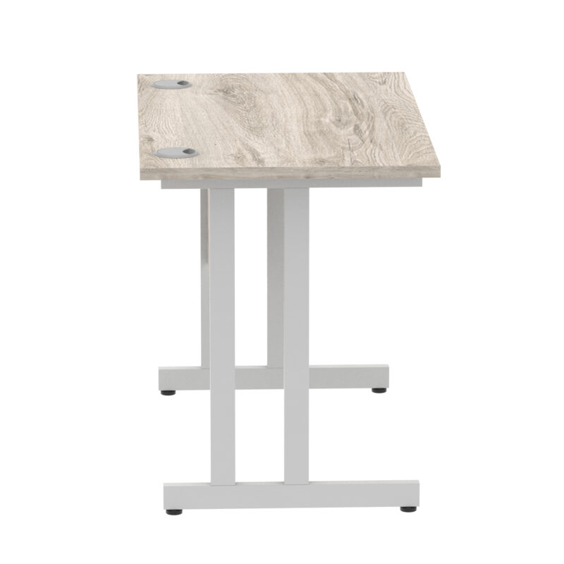 impulse 1000mm slimline desk cantilever leg