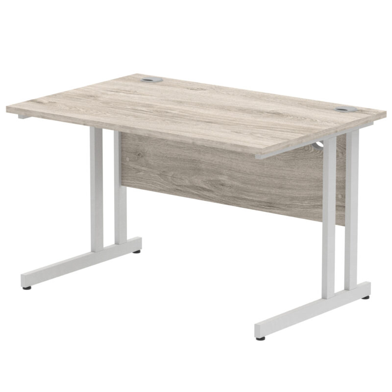 impulse 1200mm straight desk cantilever leg