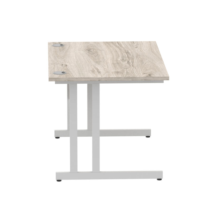 impulse 1200mm straight desk cantilever leg