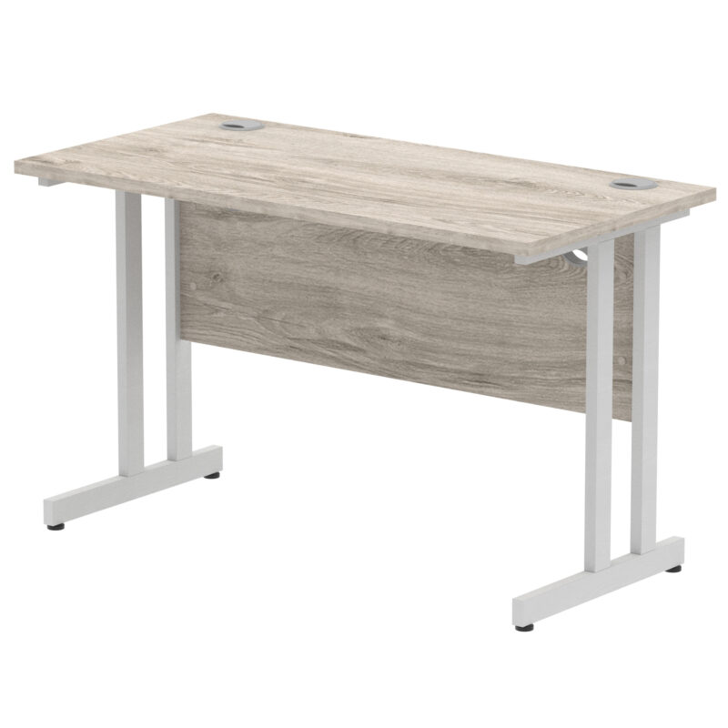 impulse 1200mm slimline desk cantilever leg