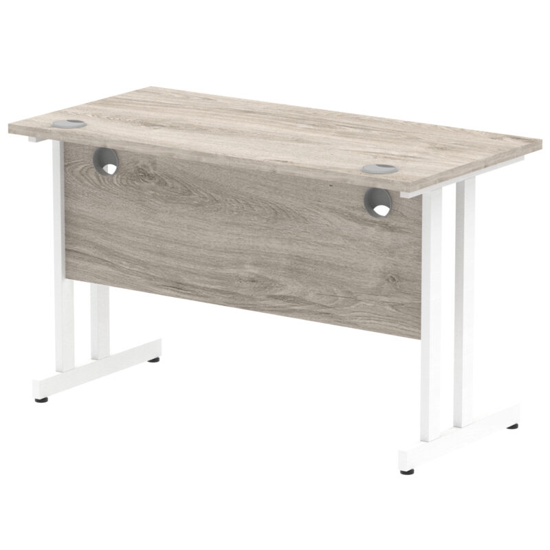 impulse 1200mm slimline desk cantilever leg