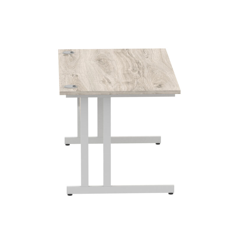 impulse 1400mm straight desk cantilever leg