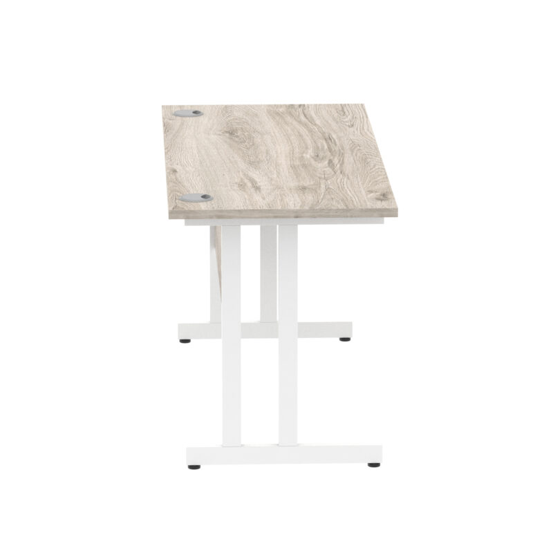 impulse 1400mm slimline desk cantilever leg