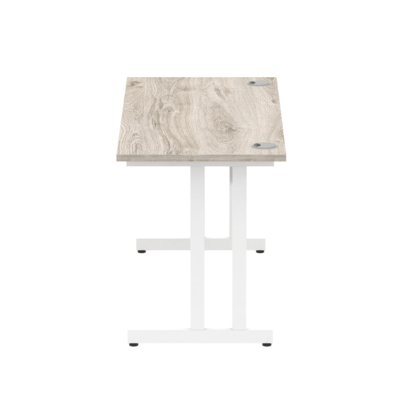 impulse 1400mm slimline desk cantilever leg