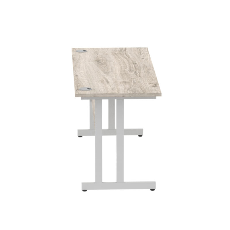 impulse 1600mm slimline desk cantilever leg