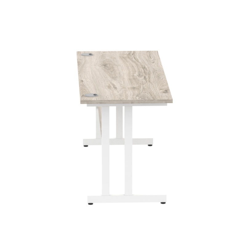 impulse 1600mm slimline desk cantilever leg