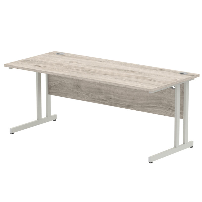 impulse 1800mm straight desk cantilever leg