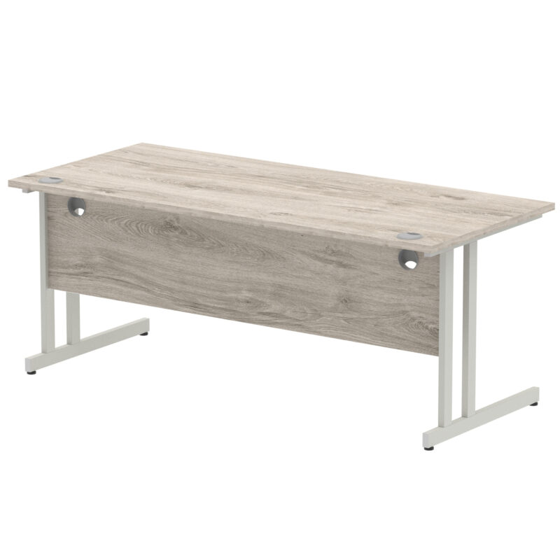 impulse 1800mm straight desk cantilever leg