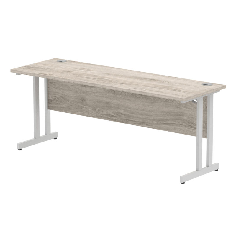 impulse 1800mm slimline desk cantilever leg