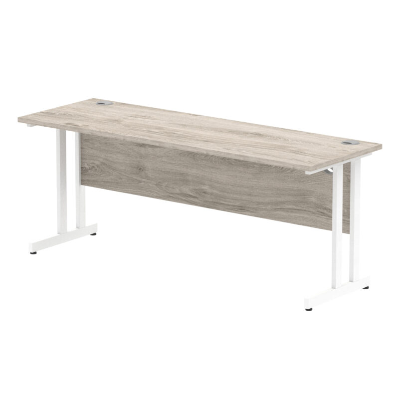 impulse 1800mm slimline desk cantilever leg