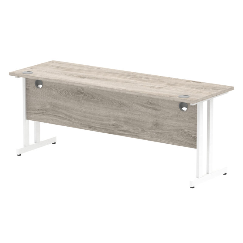 impulse 1800mm slimline desk cantilever leg
