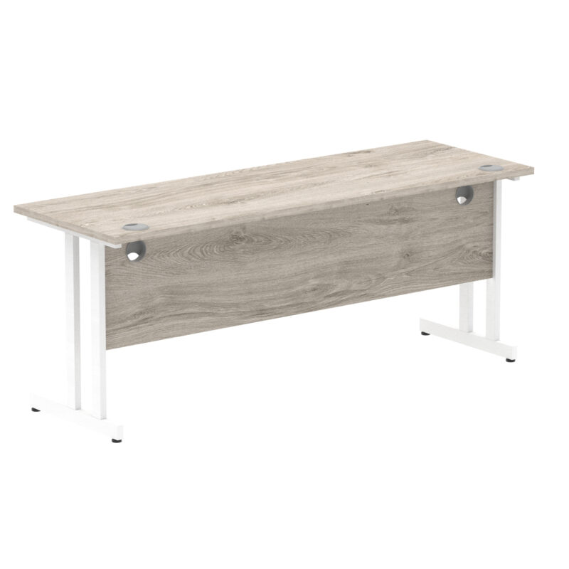impulse 1800mm slimline desk cantilever leg