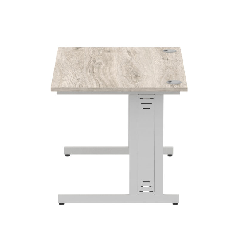 impulse 1200mm straight desk cable managed leg