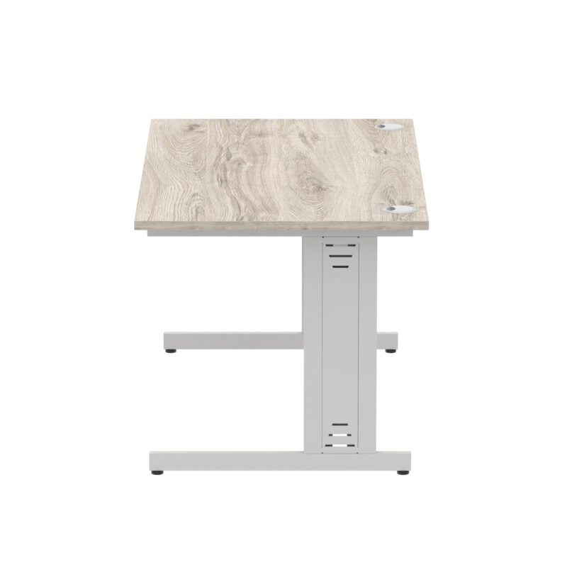 impulse 1400mm straight desk cable managed leg