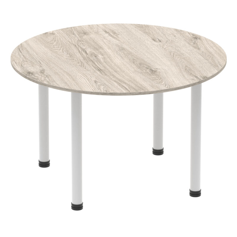 impulse round table with post leg