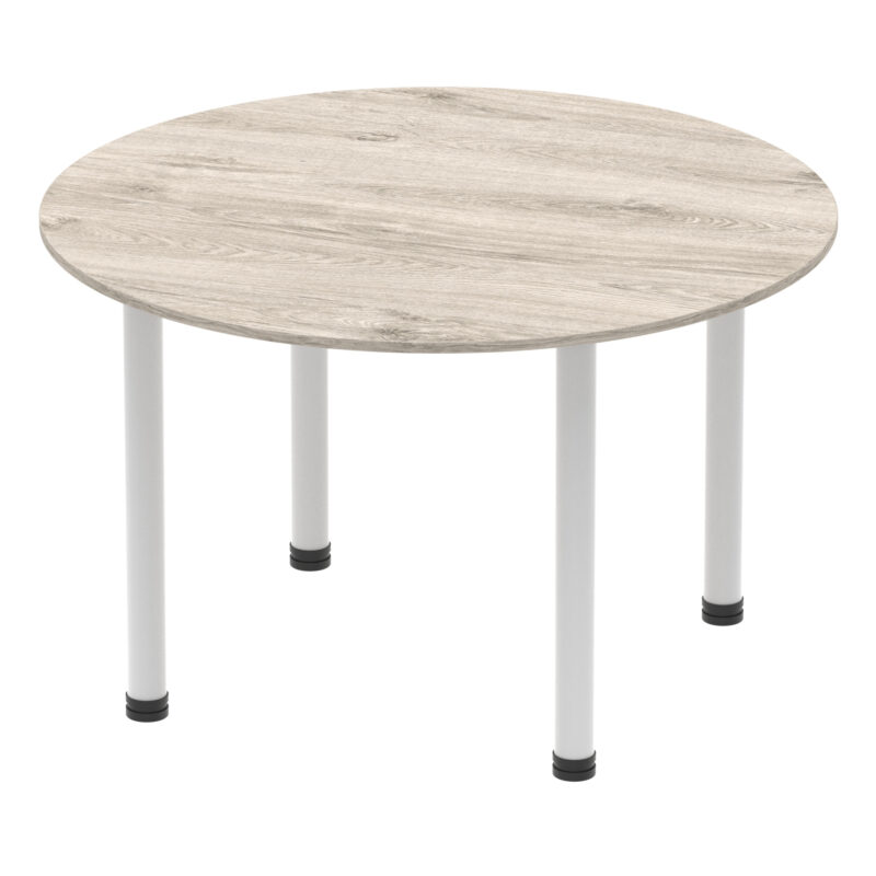 impulse round table with post leg