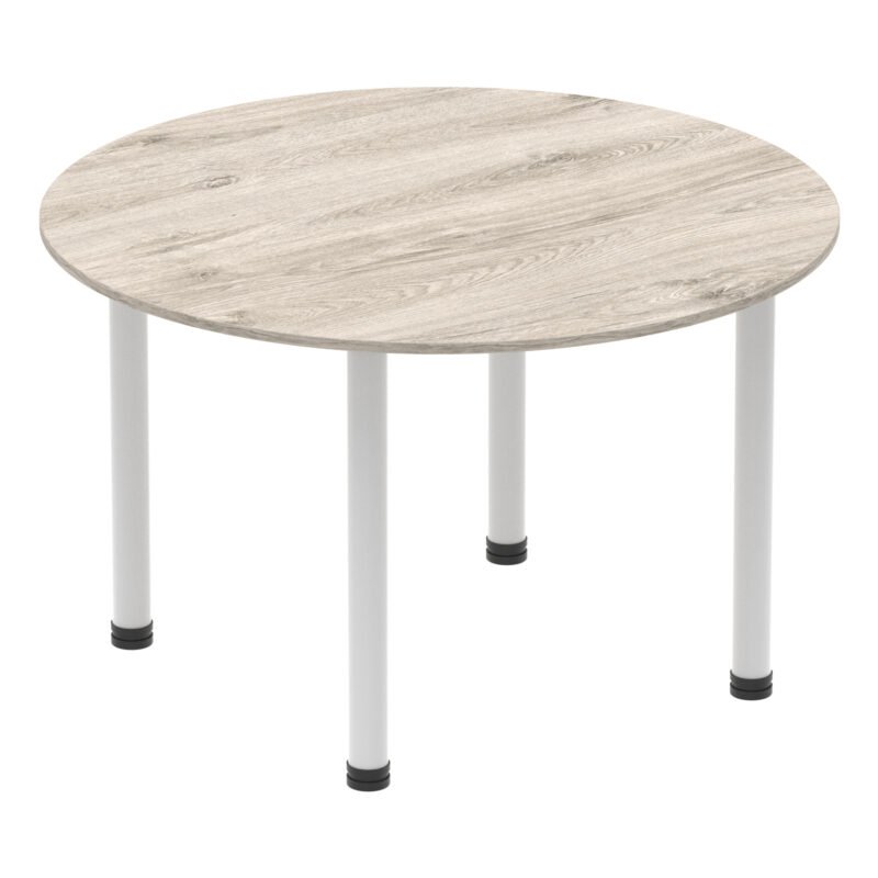 impulse round table with post leg