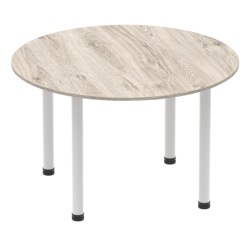 impulse round table with post leg