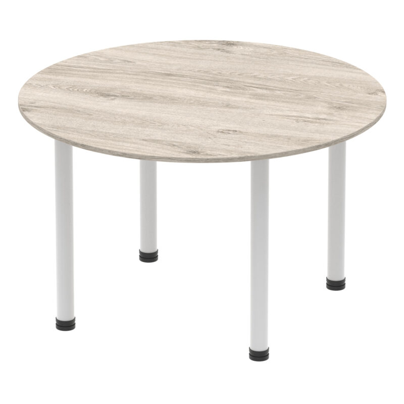 impulse round table with post leg
