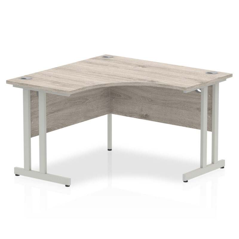 impulse 1200mm cantilever leg corner desk