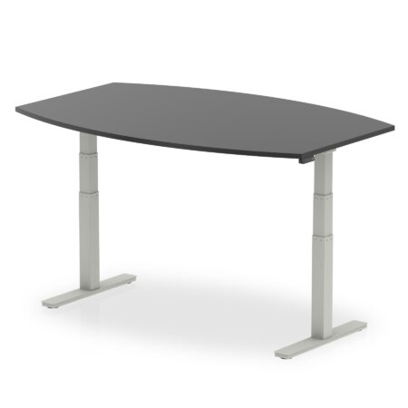 high gloss writable boardroom table height adjustable