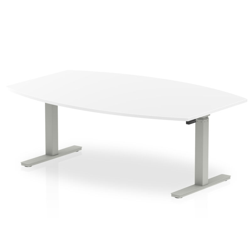 high gloss writable boardroom table height adjustable