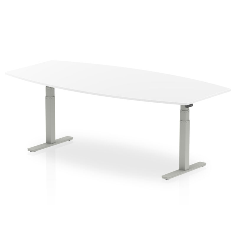 high gloss writable boardroom table height adjustable