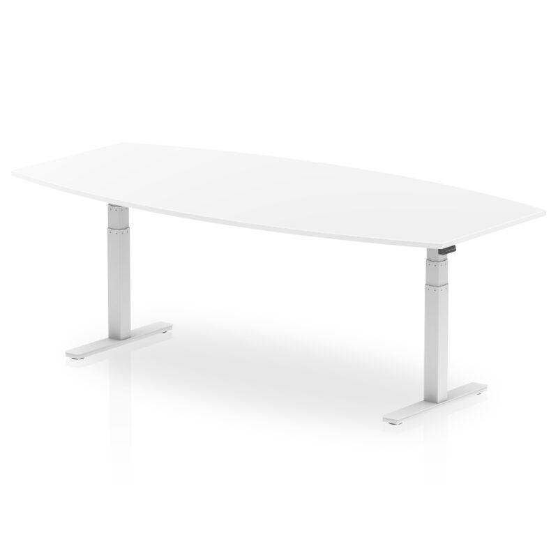 high gloss writable boardroom table height adjustable