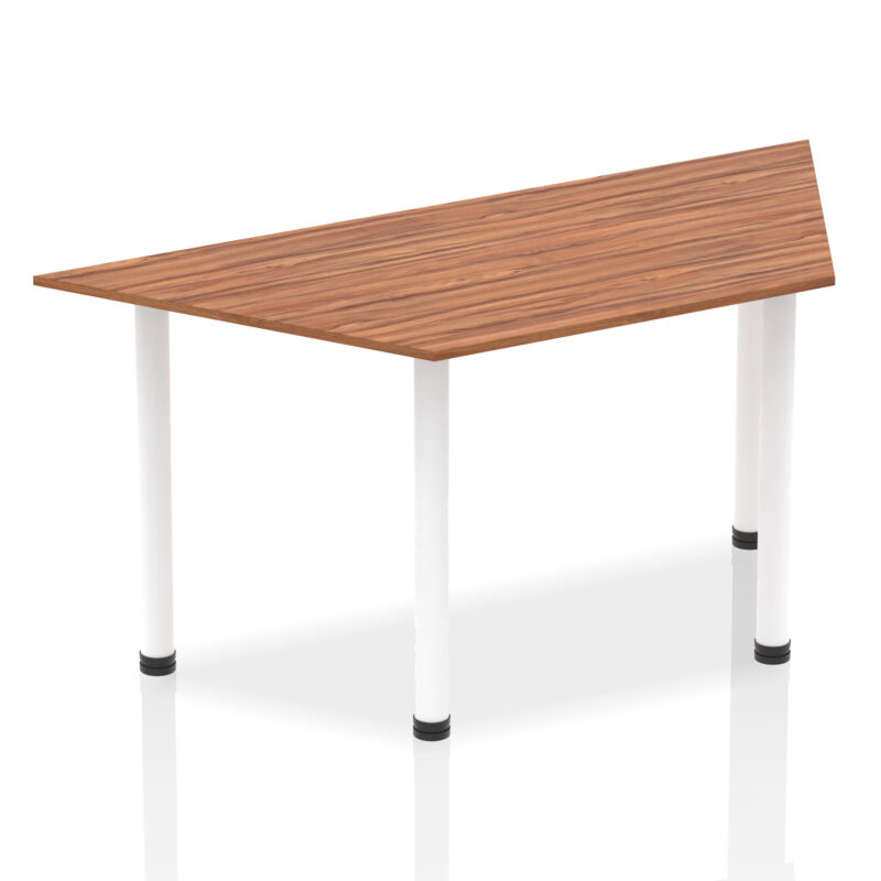 impulse trapezium table with post leg