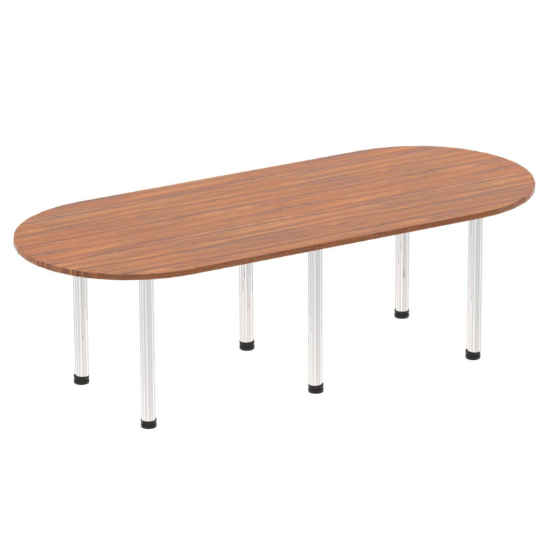 impulse boardroom table with post leg