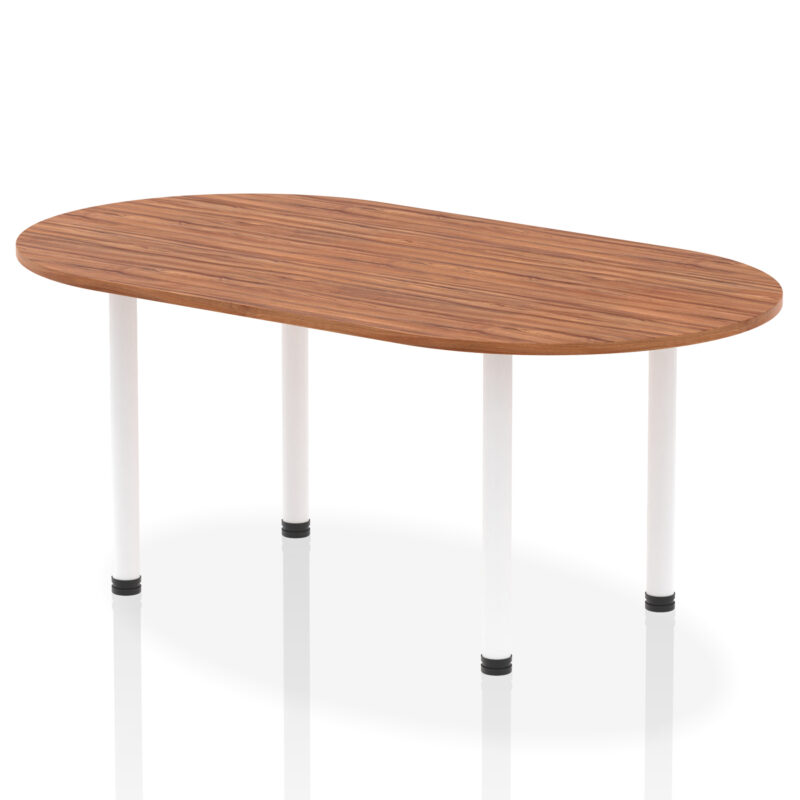 impulse boardroom table with post leg
