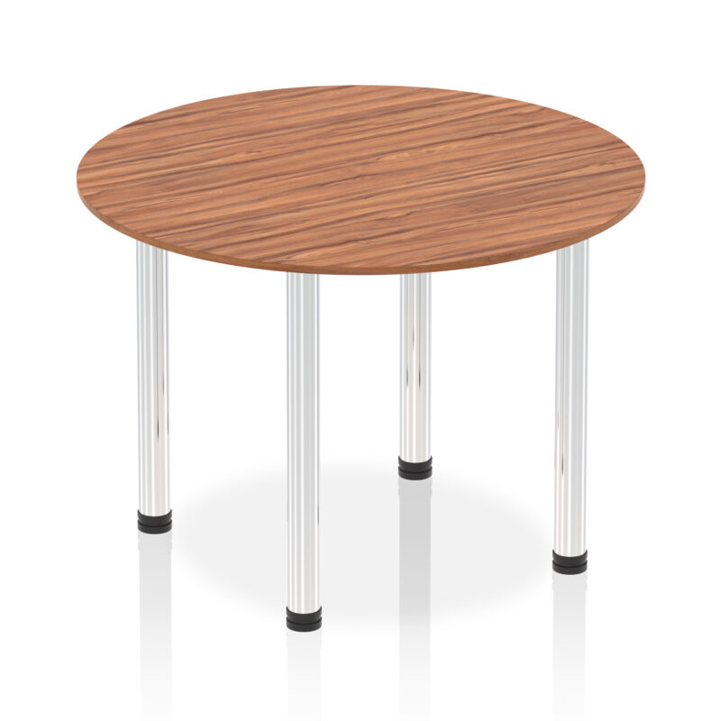 impulse round table with post leg