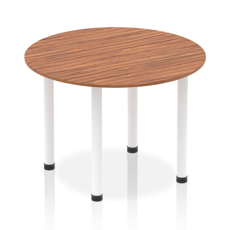 impulse round table with post leg