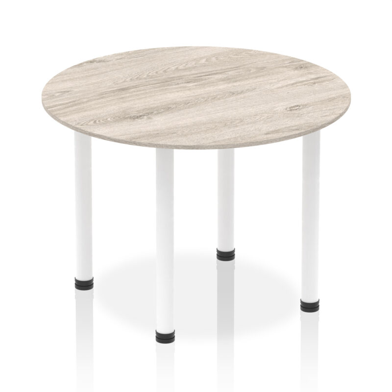 impulse round table with post leg