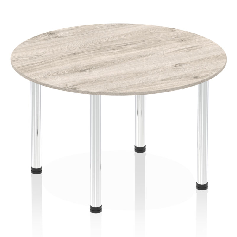 impulse round table with post leg