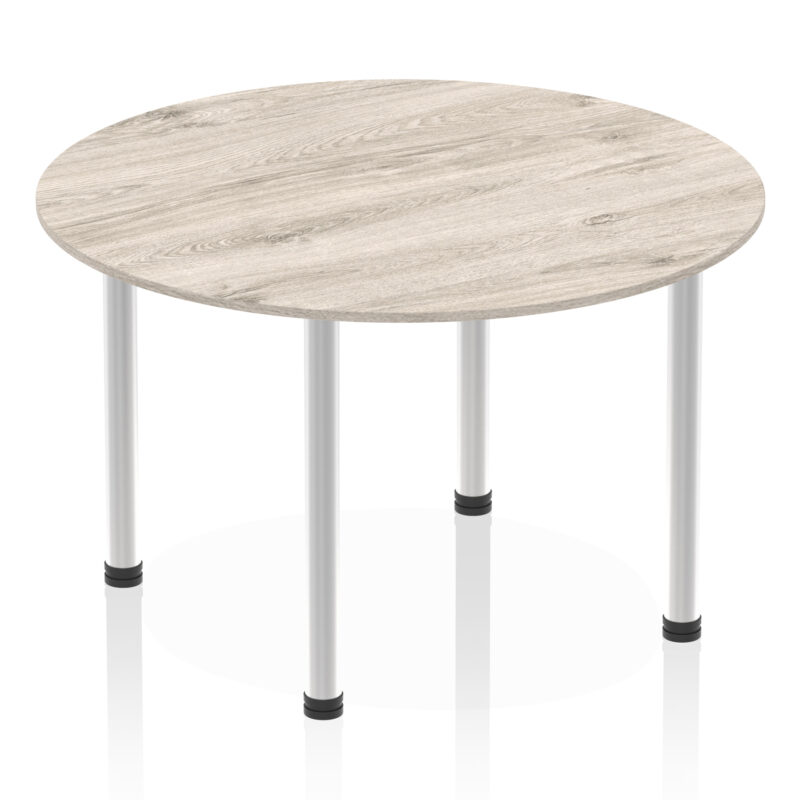 impulse round table with post leg